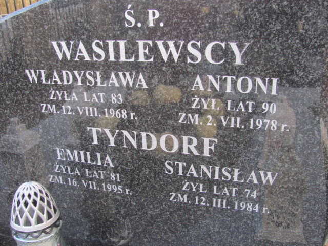 Hanna TYNDORF 1950 Sierpc - Grobonet - Wyszukiwarka osób pochowanych