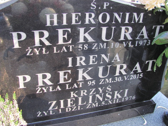 Hieronim Prekurat Sierpc - Grobonet - Wyszukiwarka osób pochowanych