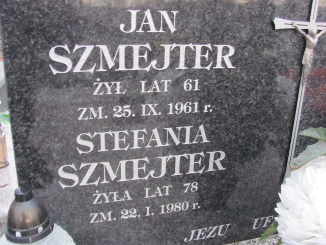 Jan Szmejter Sierpc - Grobonet - Wyszukiwarka osób pochowanych