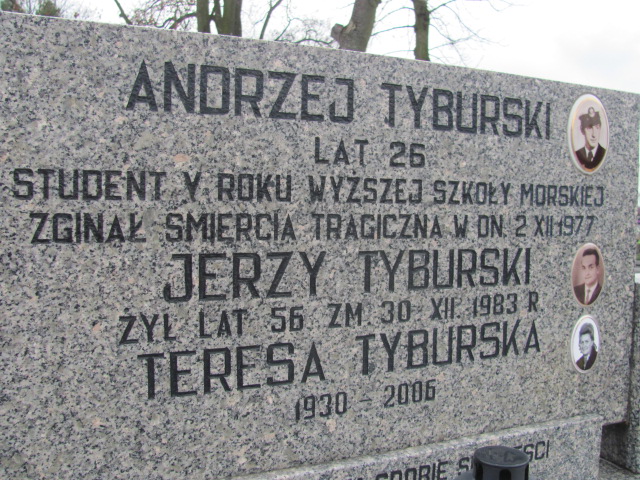 Andrzej Tyburski Sierpc - Grobonet - Wyszukiwarka osób pochowanych