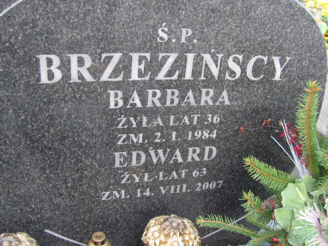 Barbara Brzezińska  Sierpc - Grobonet - Wyszukiwarka osób pochowanych