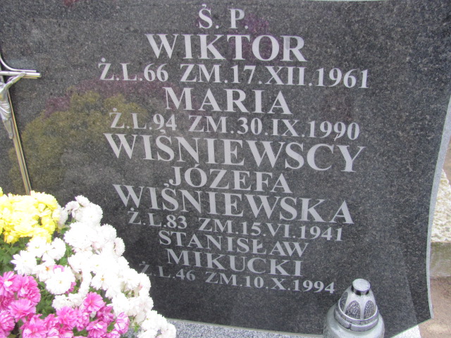 Wiktor Wiśniewski Sierpc - Grobonet - Wyszukiwarka osób pochowanych