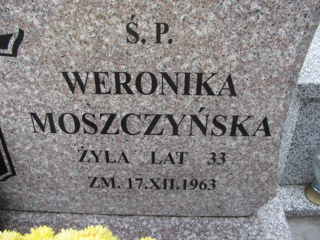 Weronika Moszczyńska Sierpc - Grobonet - Wyszukiwarka osób pochowanych