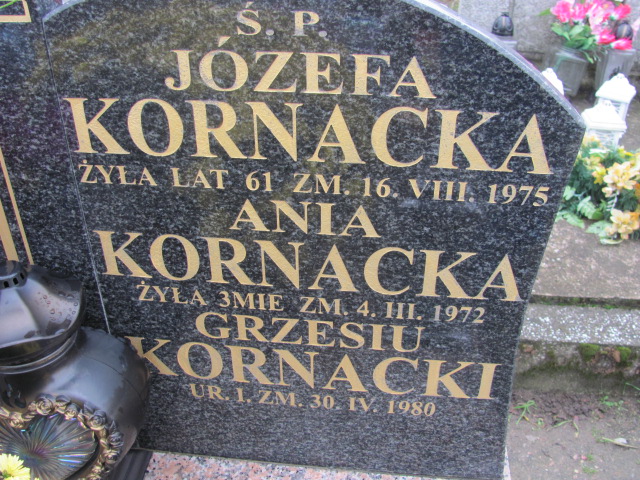 Grzegorz Kornacki 1980 Sierpc - Grobonet - Wyszukiwarka osób pochowanych