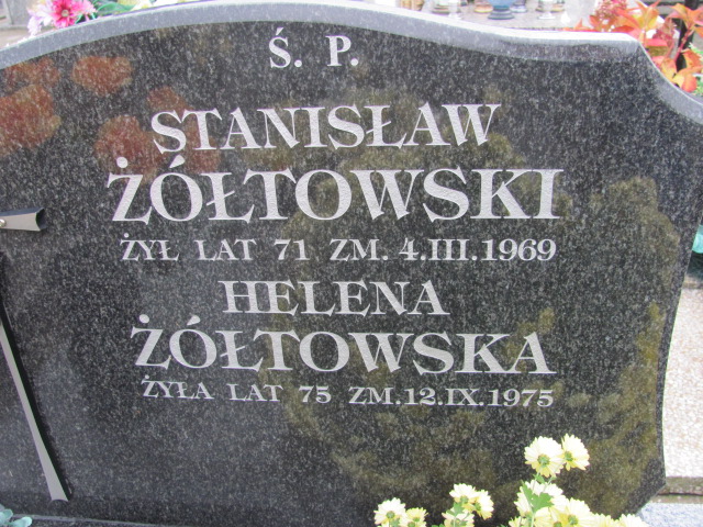Grób Helena Żółtowska