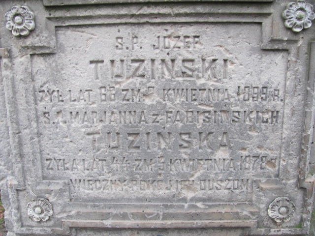 Marianna Tuzińska Sierpc - Grobonet - Wyszukiwarka osób pochowanych