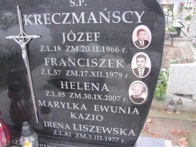 Franciszek Kreczmański Sierpc - Grobonet - Wyszukiwarka osób pochowanych