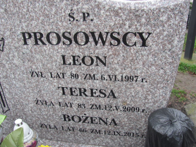 Grób Bożena Prosowska