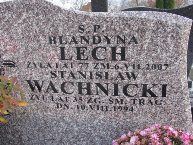 Stanisław Wachnicki Sierpc - Grobonet - Wyszukiwarka osób pochowanych