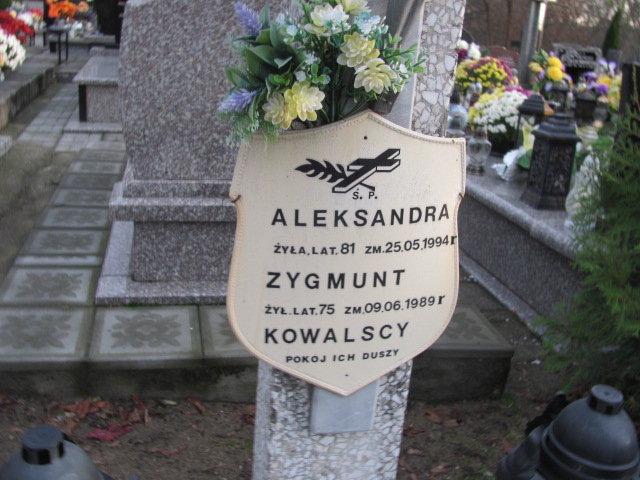 Aleksandra Kowalska Sierpc - Grobonet - Wyszukiwarka osób pochowanych