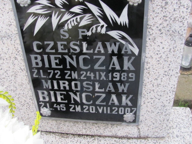Czesława Bieńczak Sierpc - Grobonet - Wyszukiwarka osób pochowanych