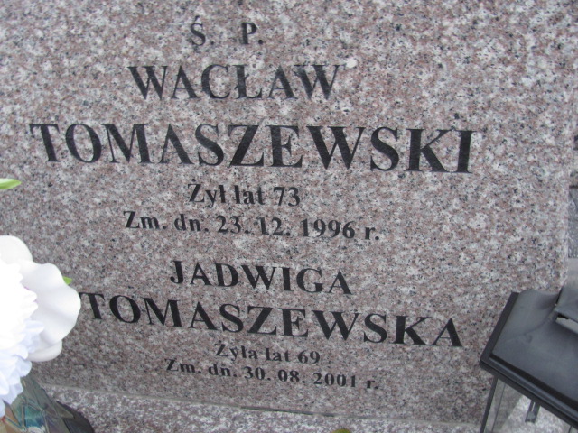 Wacław Tomaszewski Sierpc - Grobonet - Wyszukiwarka osób pochowanych