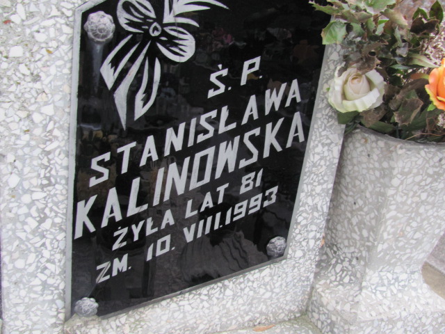 Stanisława Kalinowska Sierpc - Grobonet - Wyszukiwarka osób pochowanych