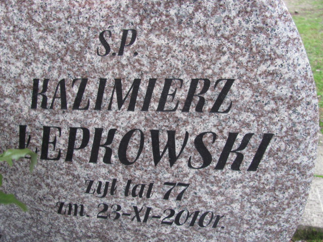 Kazimierz Łepkowski Sierpc - Grobonet - Wyszukiwarka osób pochowanych