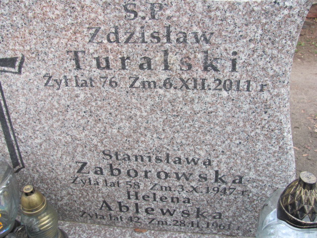 Barbara TURALSKA  1942 Sierpc - Grobonet - Wyszukiwarka osób pochowanych