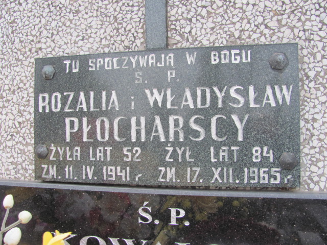 Władysław Płocharski Sierpc - Grobonet - Wyszukiwarka osób pochowanych