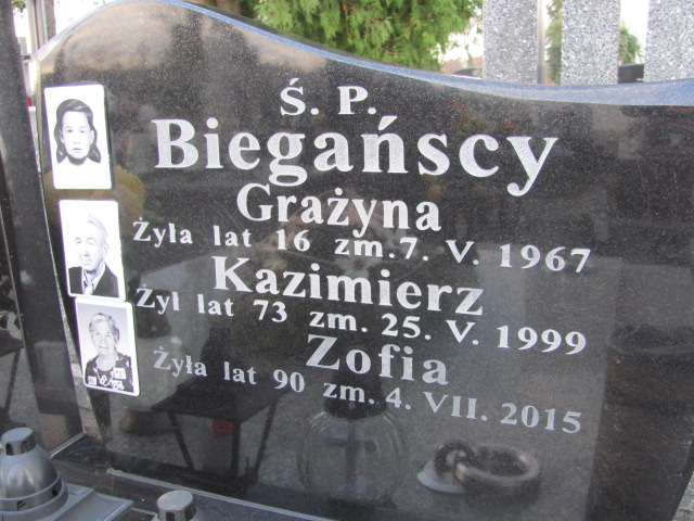 Kazimierz Biegański Sierpc - Grobonet - Wyszukiwarka osób pochowanych