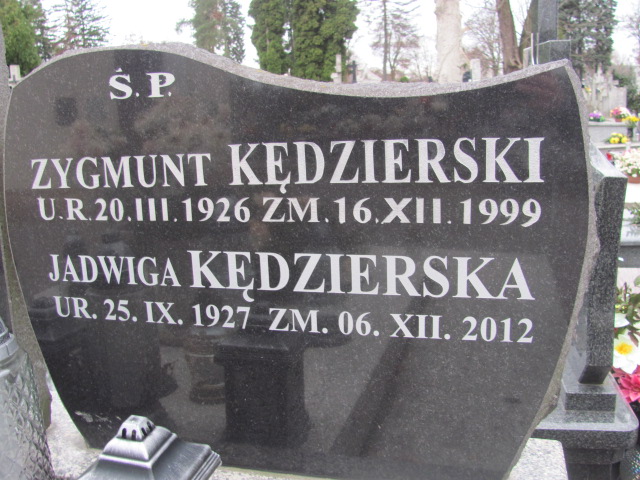 Jadwiga Kędzierska 1927 Sierpc - Grobonet - Wyszukiwarka osób pochowanych