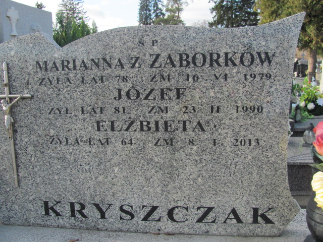 Marianna Kryszczak Sierpc - Grobonet - Wyszukiwarka osób pochowanych