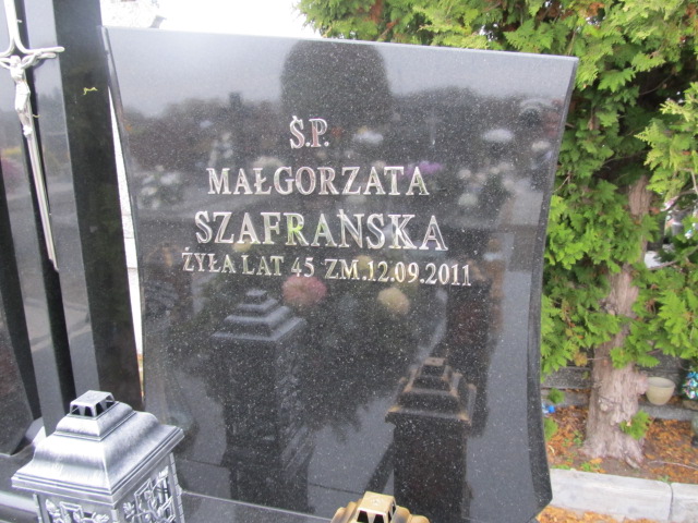 Grób Małgorzata Szafrańska