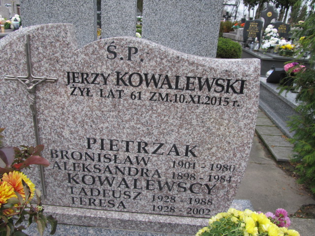 Aleksandra Pietrzak 1897 Sierpc - Grobonet - Wyszukiwarka osób pochowanych