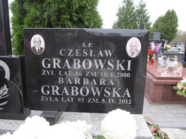 Barbara Grabowska Sierpc - Grobonet - Wyszukiwarka osób pochowanych