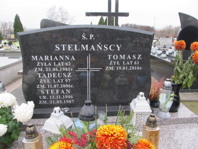 Tomasz Stelmański Sierpc - Grobonet - Wyszukiwarka osób pochowanych
