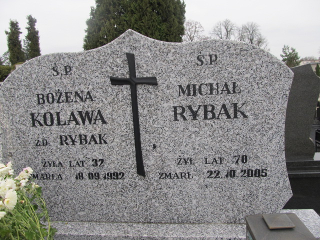 Michał Rybak Sierpc - Grobonet - Wyszukiwarka osób pochowanych