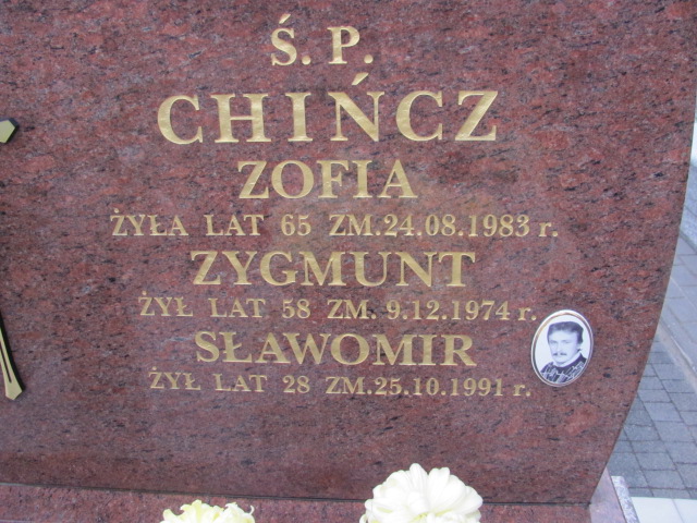 Sławomir Chińcz Sierpc - Grobonet - Wyszukiwarka osób pochowanych