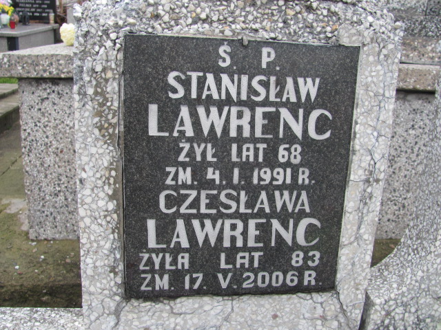 Sławomir Lawrenc  Sierpc - Grobonet - Wyszukiwarka osób pochowanych