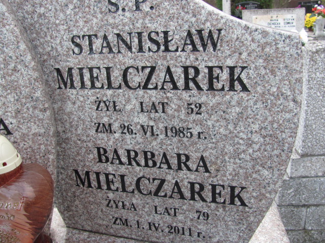 Barbara Mielczarek  Sierpc - Grobonet - Wyszukiwarka osób pochowanych