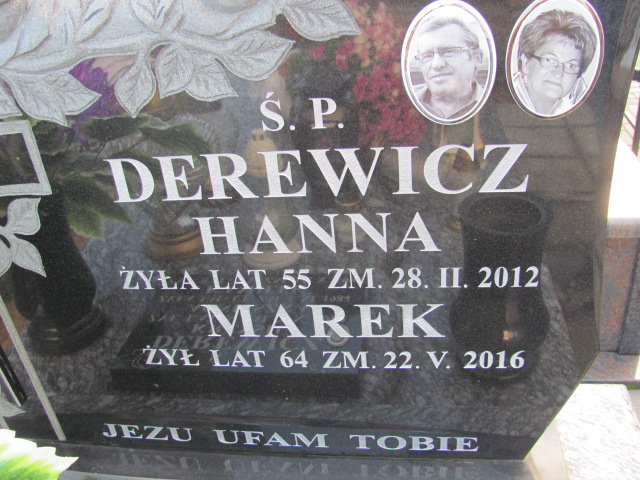 Marek Derewicz Sierpc - Grobonet - Wyszukiwarka osób pochowanych