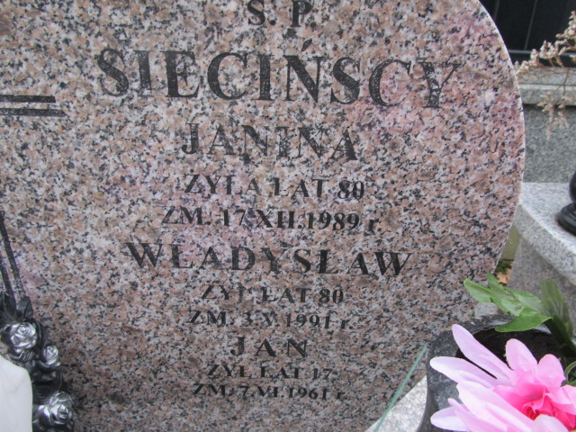 Janina Siecińska Sierpc - Grobonet - Wyszukiwarka osób pochowanych