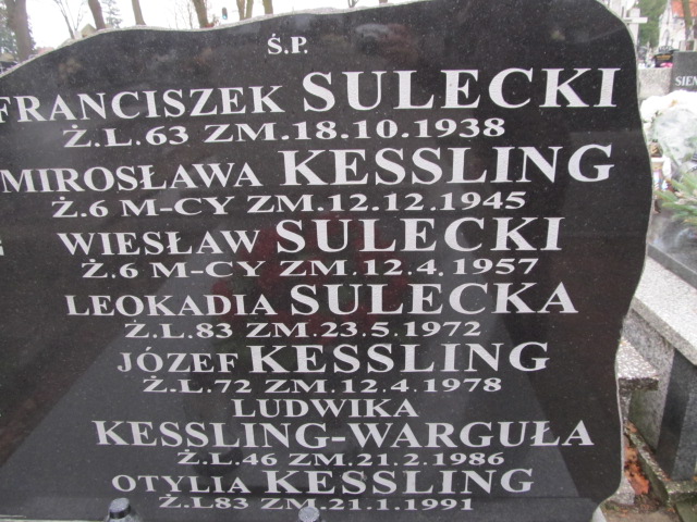  Sulecka Sierpc - Grobonet - Wyszukiwarka osób pochowanych