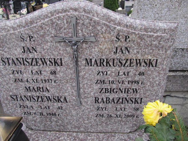 Jan Markuszewski Sierpc - Grobonet - Wyszukiwarka osób pochowanych