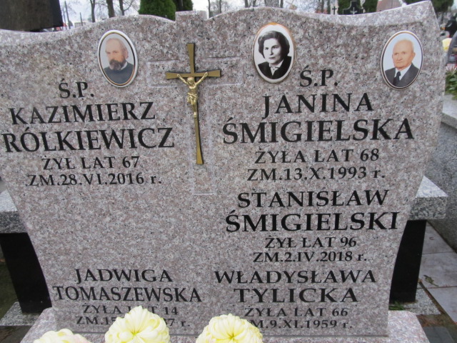 Jadwiga Tomaszewska Sierpc - Grobonet - Wyszukiwarka osób pochowanych