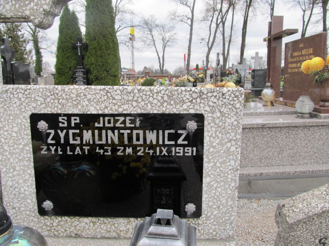 Józef Zygmuntowicz Sierpc - Grobonet - Wyszukiwarka osób pochowanych