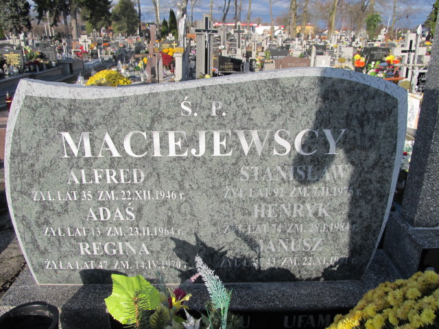 Henryk Maciejewski Sierpc - Grobonet - Wyszukiwarka osób pochowanych