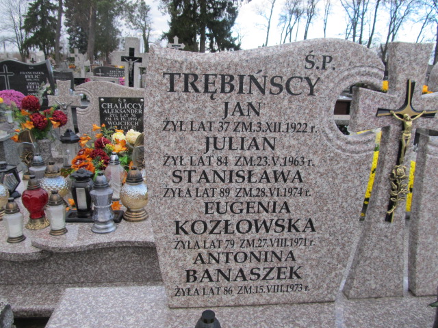 Julian Trębiński Sierpc - Grobonet - Wyszukiwarka osób pochowanych