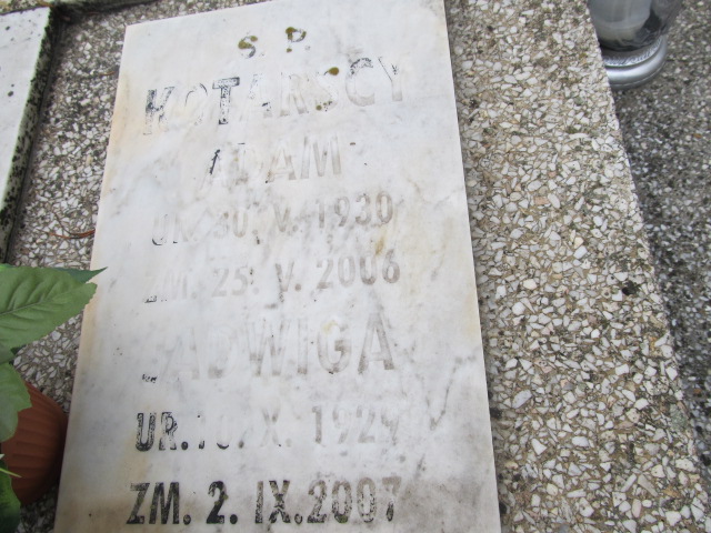 Adam Kotarska 1930 Sierpc - Grobonet - Wyszukiwarka osób pochowanych