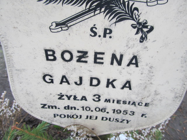 Bożena Gajdka  Sierpc - Grobonet - Wyszukiwarka osób pochowanych