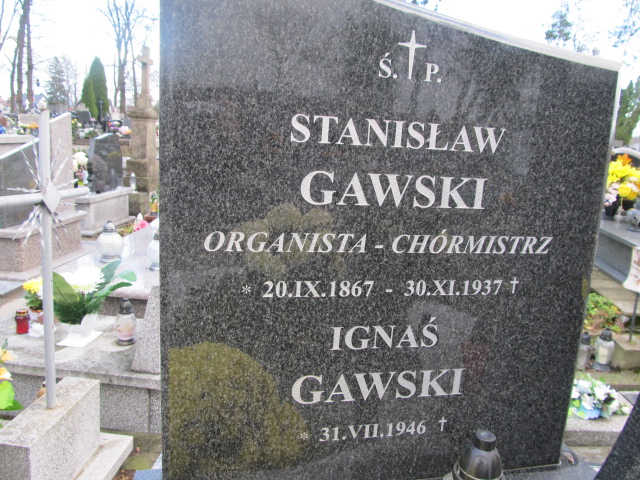 Adolf Ignacy Gawski 1890 Sierpc - Grobonet - Wyszukiwarka osób pochowanych