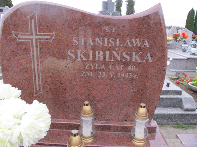 Stanisława Skibińska Sierpc - Grobonet - Wyszukiwarka osób pochowanych
