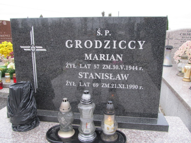 Stanisław Grodzicki Sierpc - Grobonet - Wyszukiwarka osób pochowanych