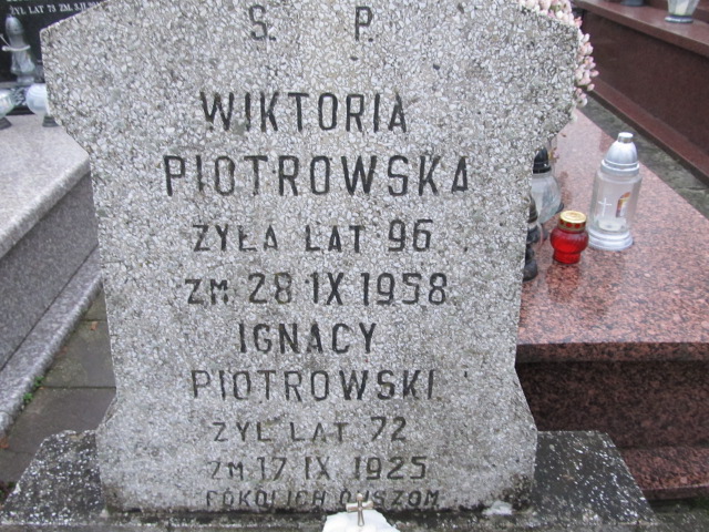 Ignacy Piotrowski Sierpc - Grobonet - Wyszukiwarka osób pochowanych