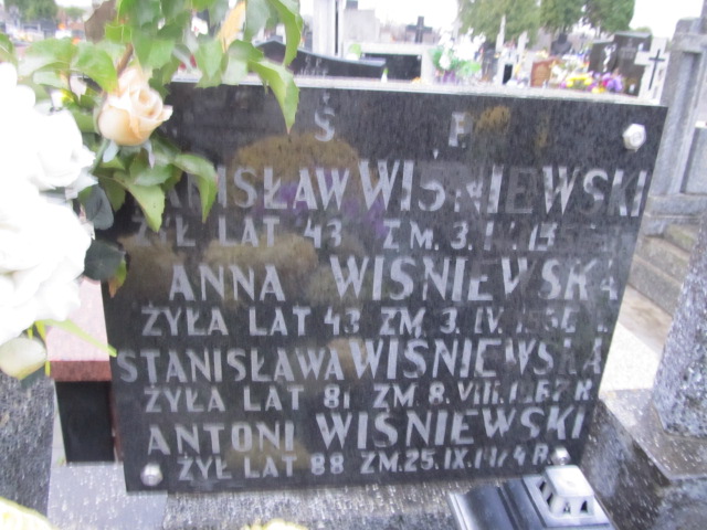Antoni Wiśniewski Sierpc - Grobonet - Wyszukiwarka osób pochowanych