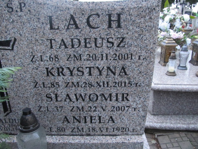 Sławomir Lach Sierpc - Grobonet - Wyszukiwarka osób pochowanych