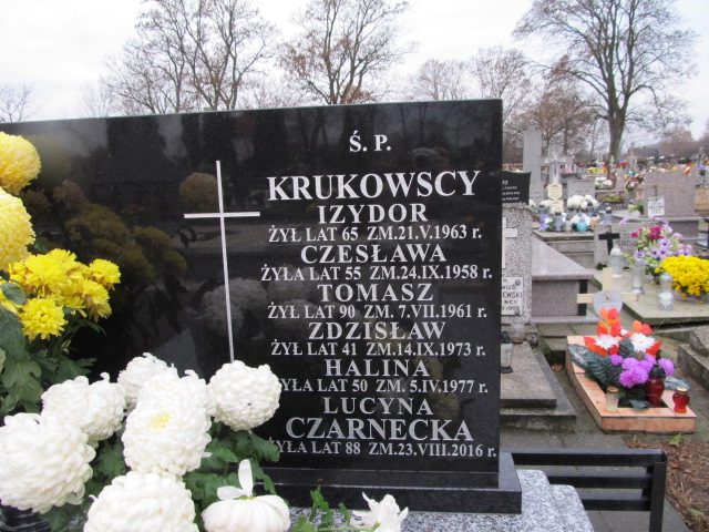 Tomasz Krukowski Sierpc - Grobonet - Wyszukiwarka osób pochowanych