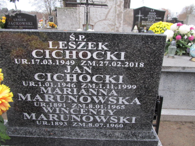 Leszek Cichocki 1949 Sierpc - Grobonet - Wyszukiwarka osób pochowanych