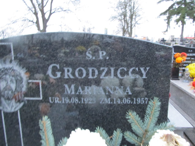 Maria Benedykta GRODZICKA 1953 Sierpc - Grobonet - Wyszukiwarka osób pochowanych